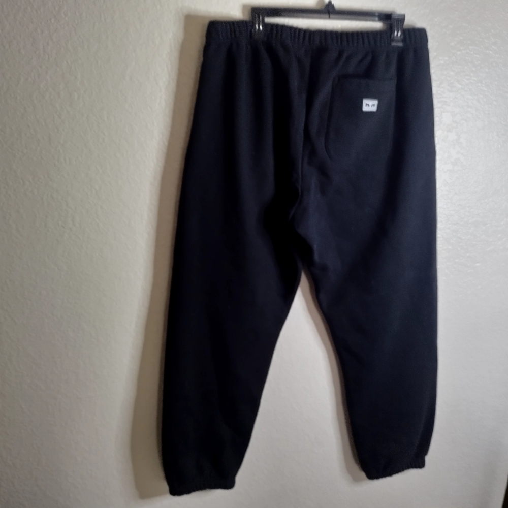 OBEY FEEL NOTHING HOOK UP SWEATPANTS BLACK Sz Xl - Picture 6 of 9